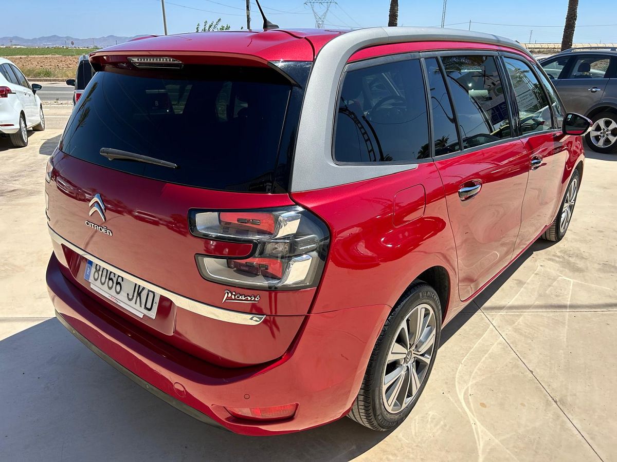 CITROEN C4 GRAND PICASSO 1.6 BLUE-HDI AUTO SPANISH LHD IN SPAIN 95K 7 SEAT 2015